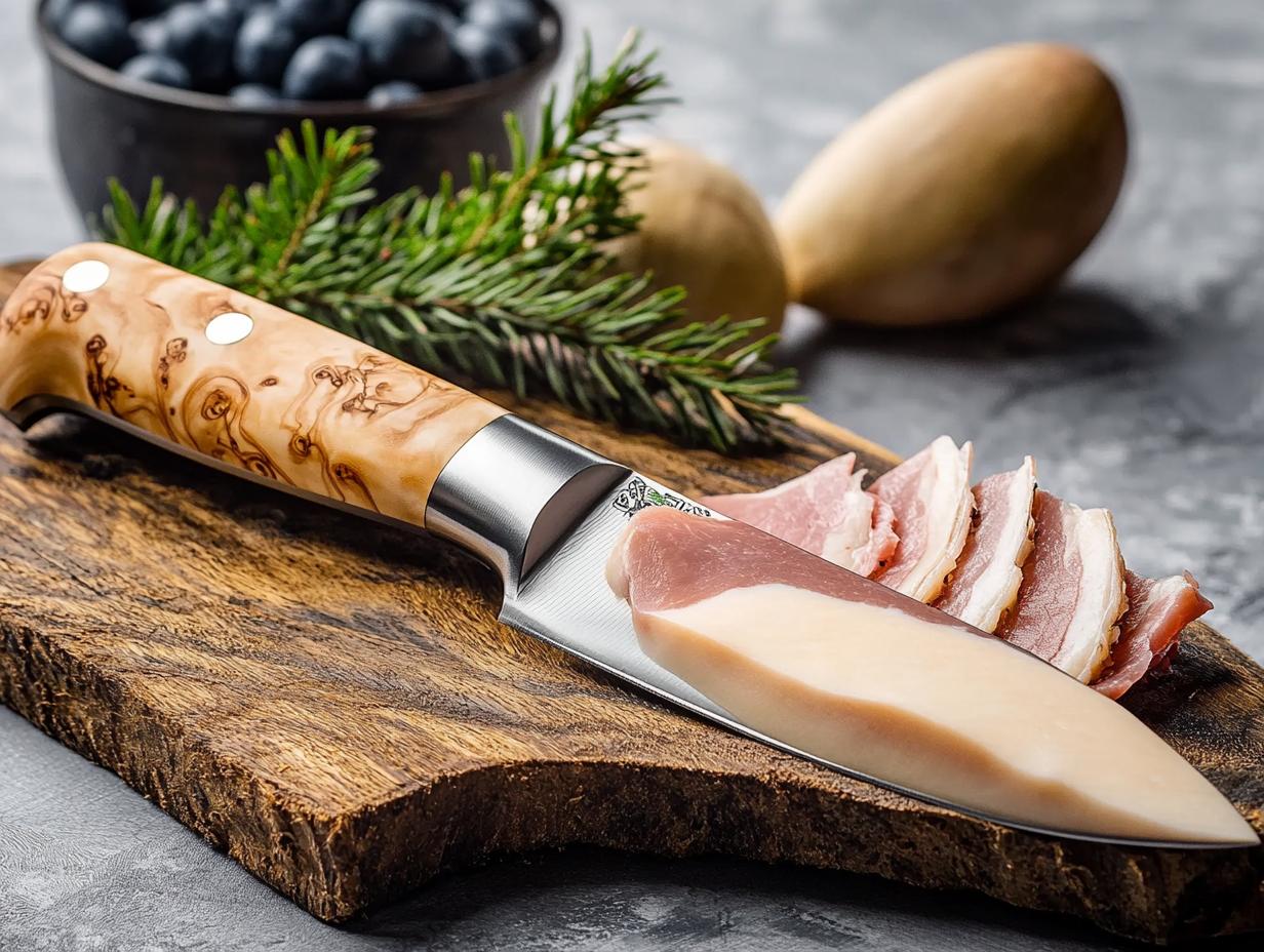 Исследование различных типов ножей для разделки мяса