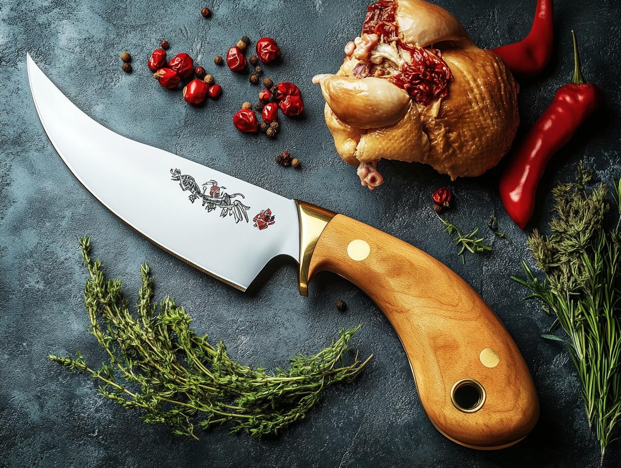 Исследование различных типов ножей для разделки мяса