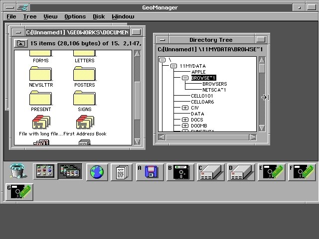 PC / GEOS конкурировали с Windows в начале 90-х