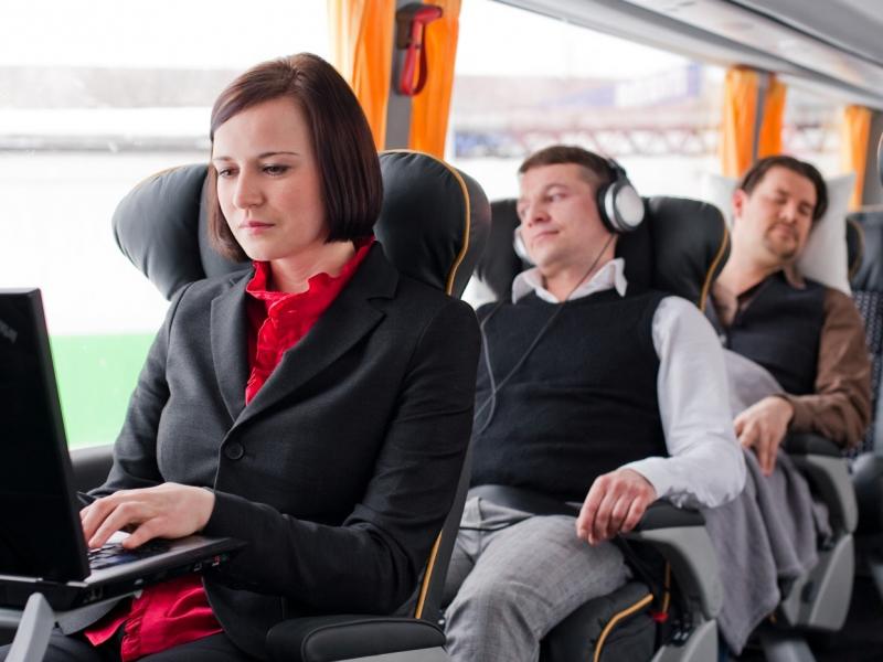  комфорт для сотрудников в автобусе