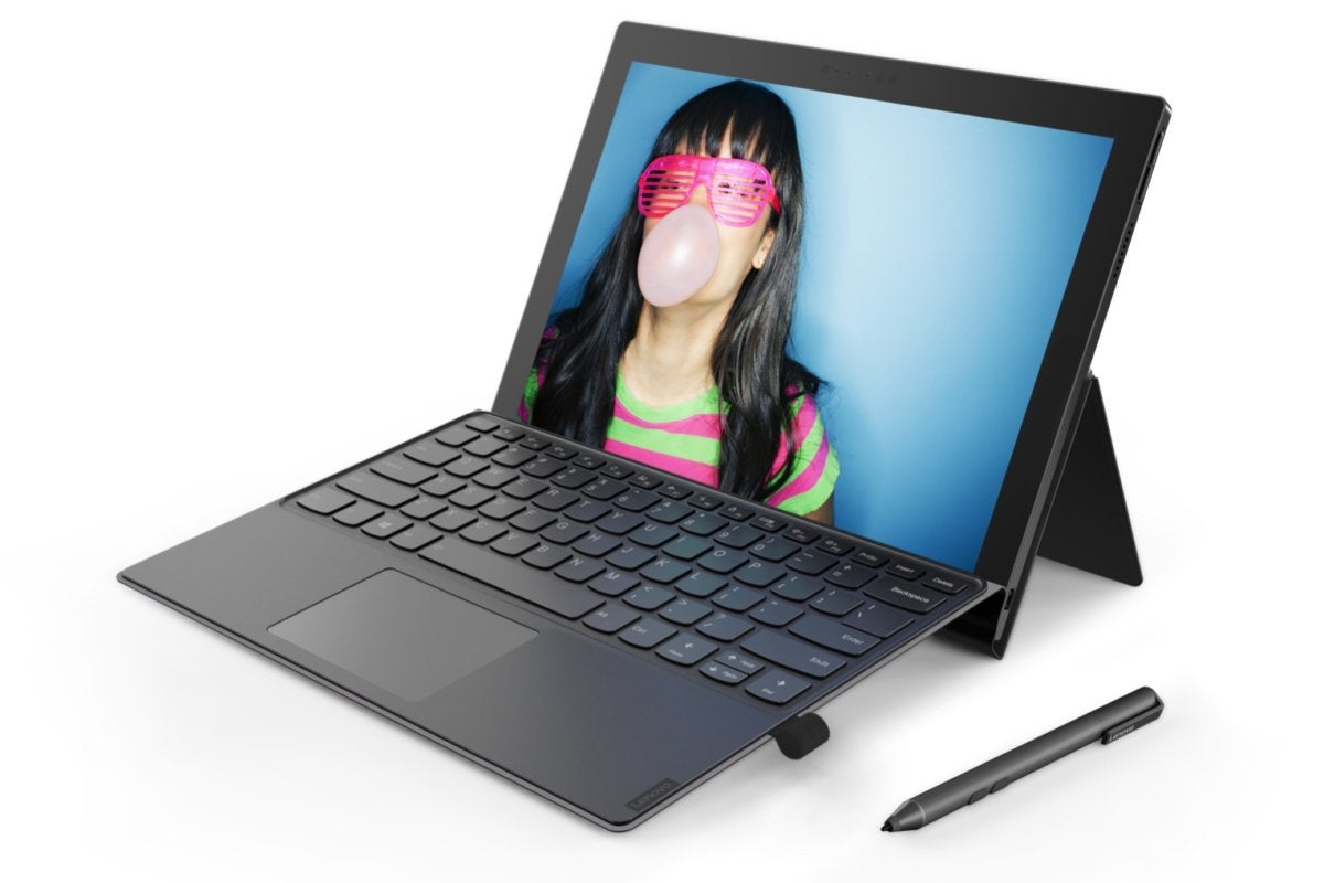 Lenovo Miix 630 очень похож на Microsoft Surface Pro, планшет Windows с съемной клавиатурой, но есть ключевое отличие